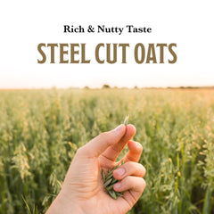 McCann's oats simmering on the stove create creamy hot cereal.