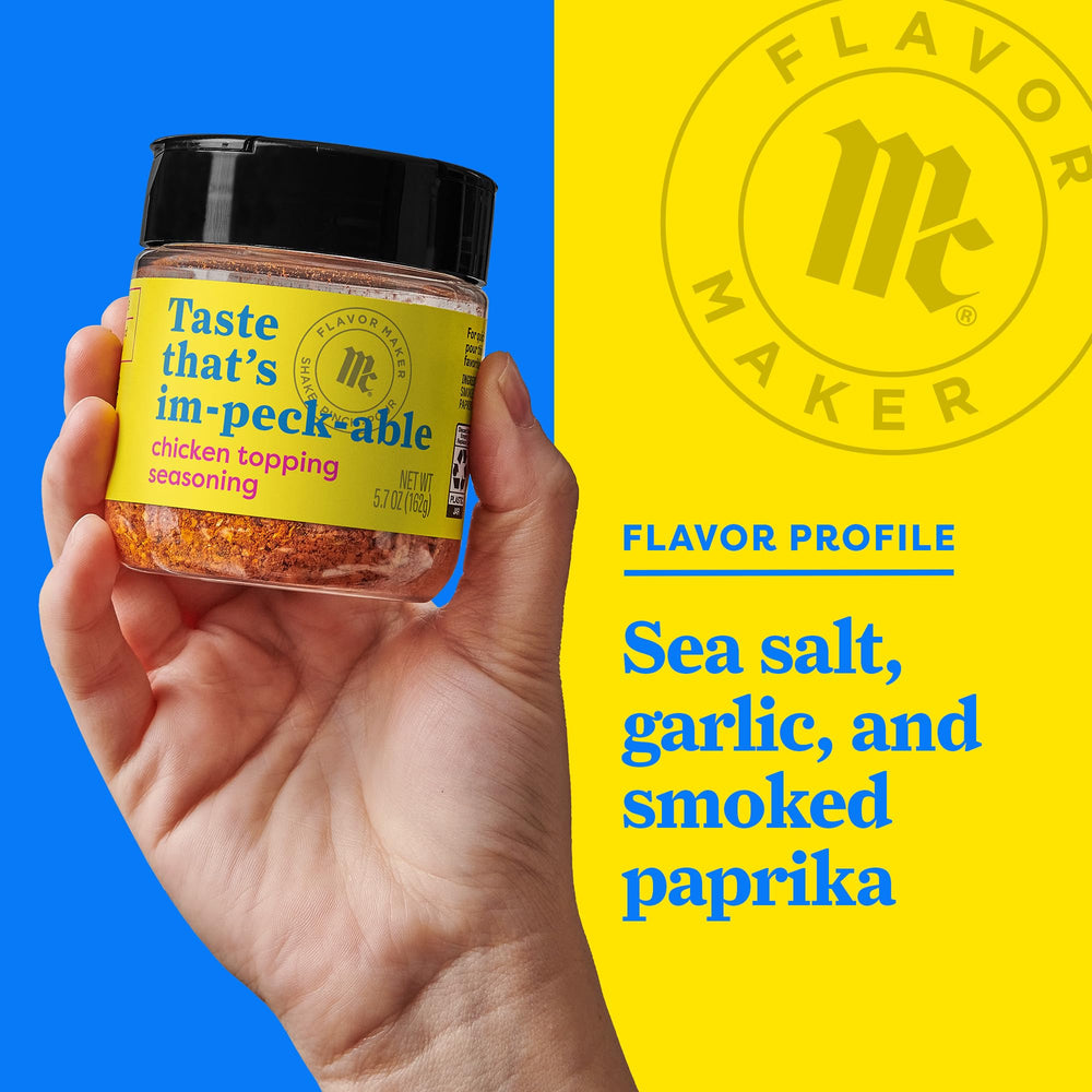 McCormick seasoning on vegetables for air-fried sides