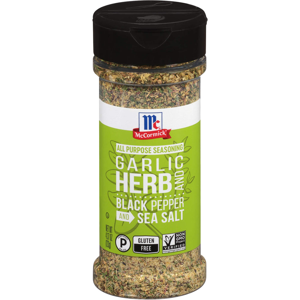 McCormick all-purpose seasoning jar label boosts everyday meals with versatile flavor