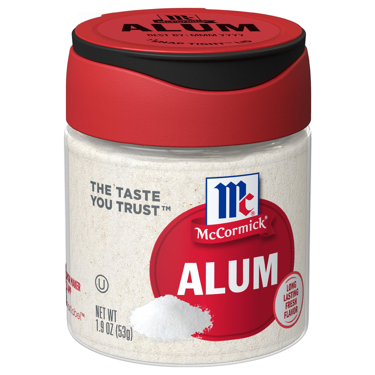 McCormick Alum 1.9 oz bottle for crisp pickles and canning.
