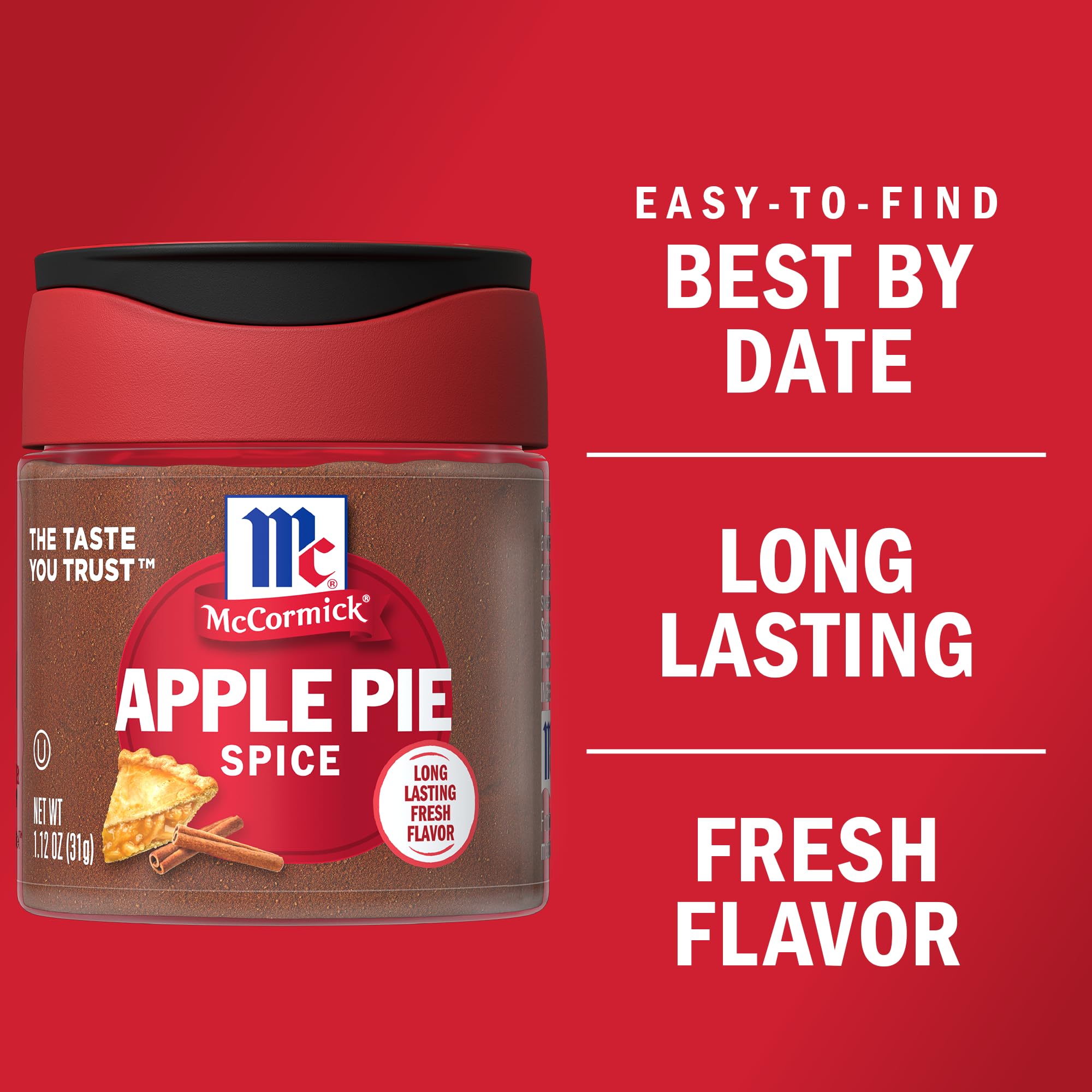 Oatmeal finished with McCormick Apple Pie Spice delivers gentle sweetness