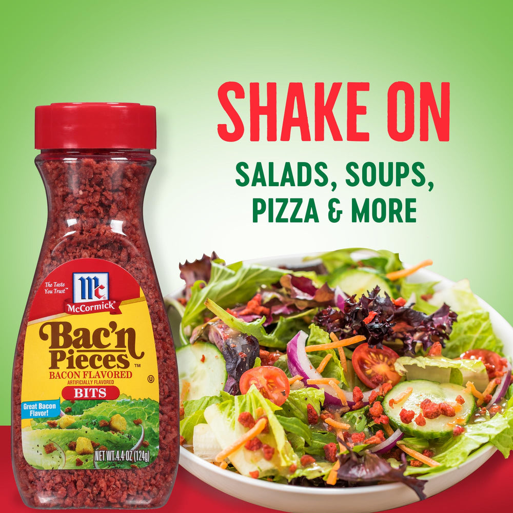 McCormick Bac'n Pieces in casseroles add bacon notes.