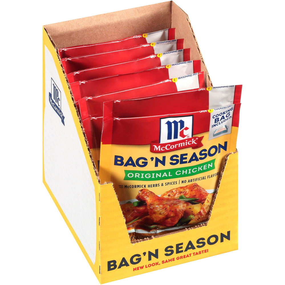 McCormick Bag 'n Season Original Chicken Pack—six-pack seasoning for effortless dinners