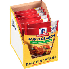 McCormick Bag 'n Season Original Chicken Pack—six-pack seasoning for effortless dinners