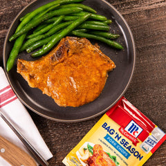 Ready in 25 minutes with Bag n Season for weeknights.
