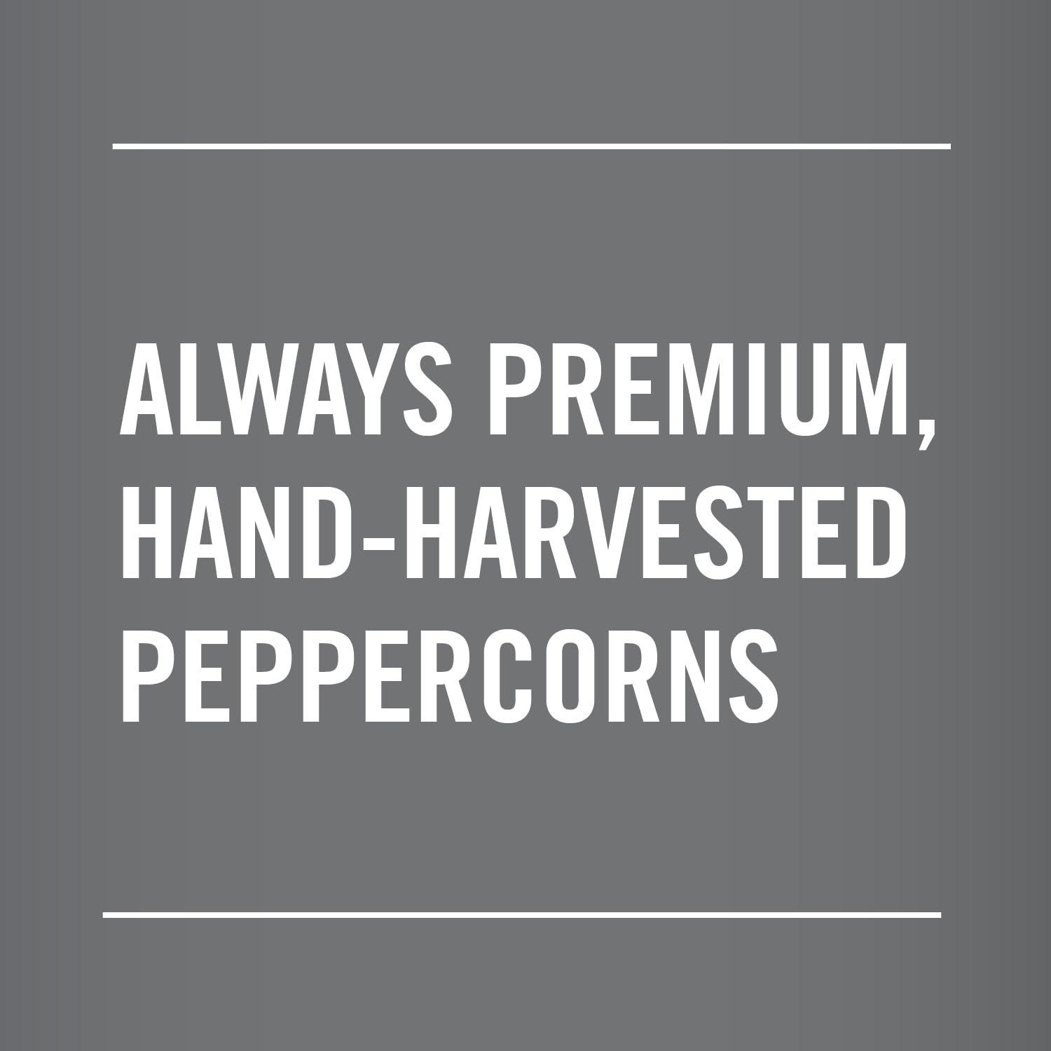 McCormick pepper on salad for a fresh kick