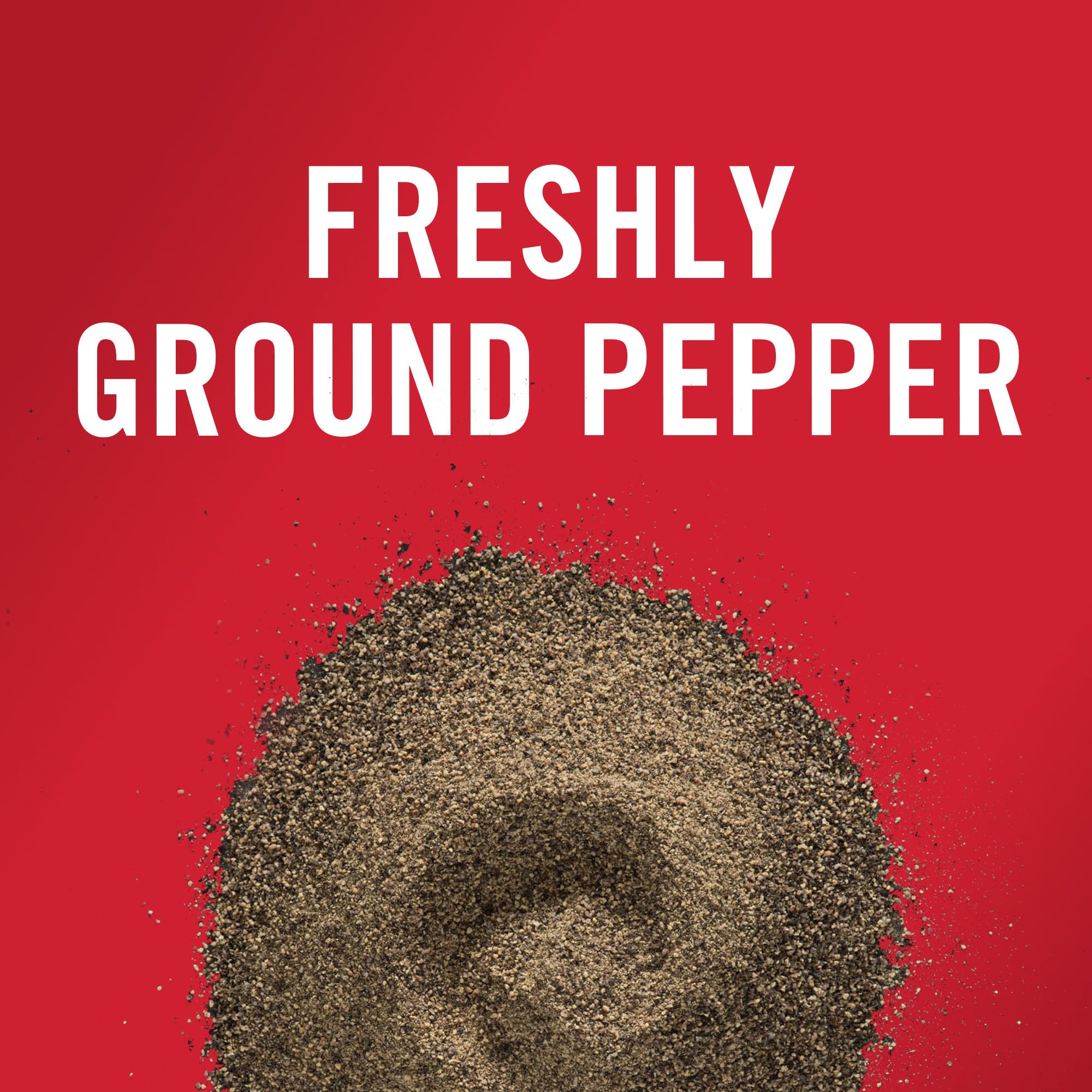McCormick Black Peppercorn Grinder kitchen scene ready for meal prep.