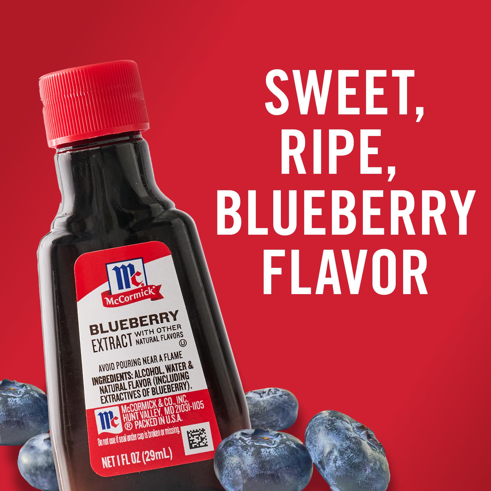 McCormick Blueberry Extract brings a berry note to mocktails.
