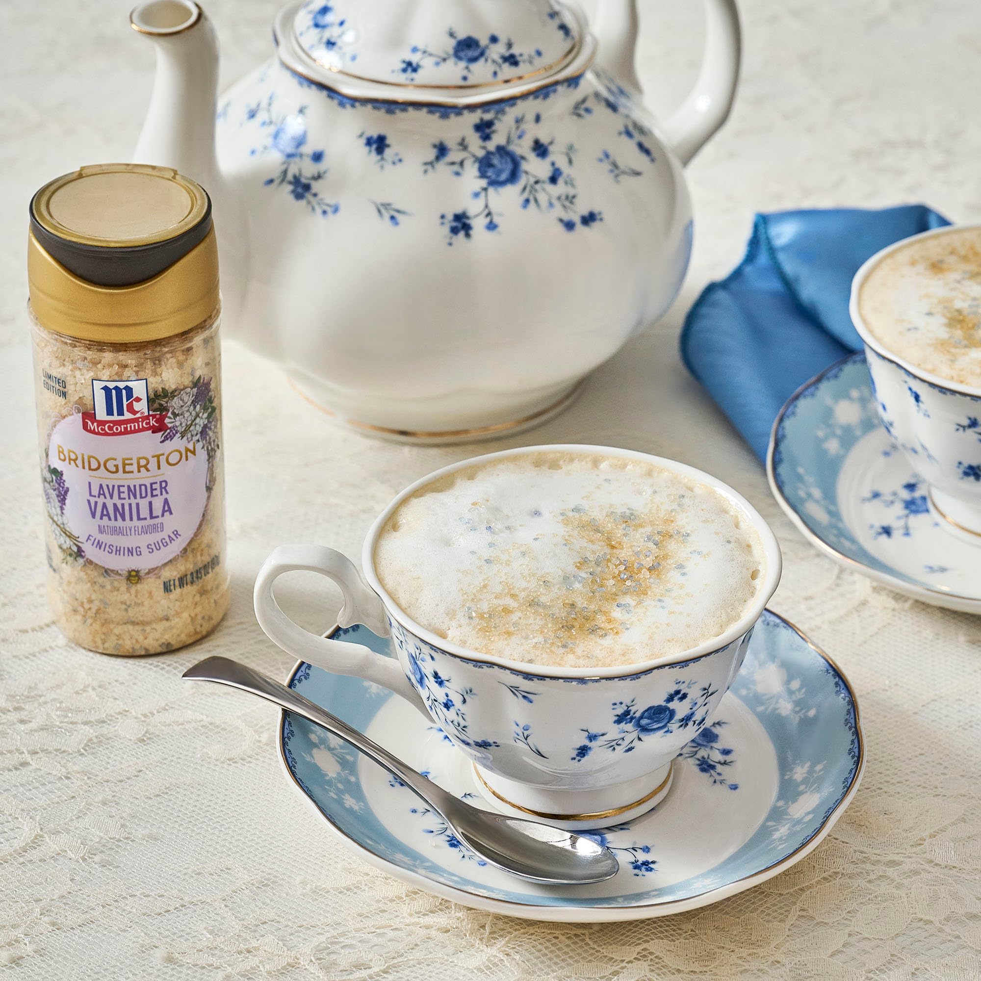McCormick Bridgerton finishing sugar cupcake topping adds sparkle