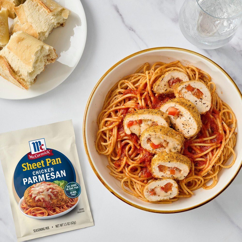 McCormick Italian flavors in a convenient mix for quick dinner prep