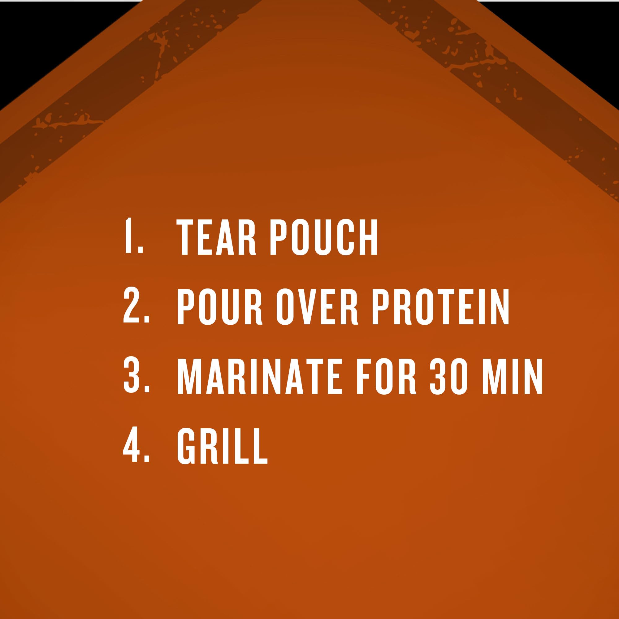 Single-use marinade pouch shown to emphasize no-waste convenience