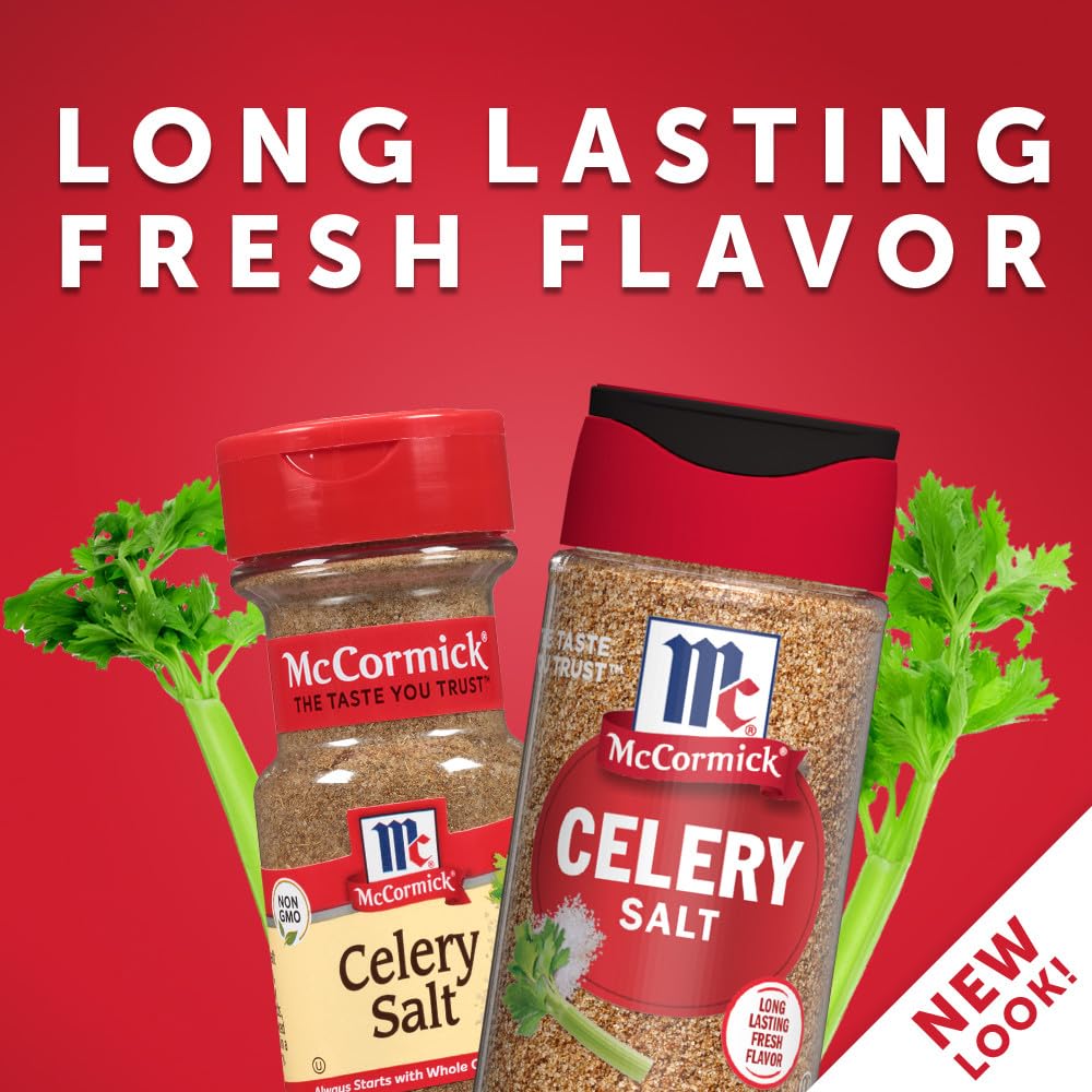 McCormick Celery Salt adds crisp celery note to dips and dressings.