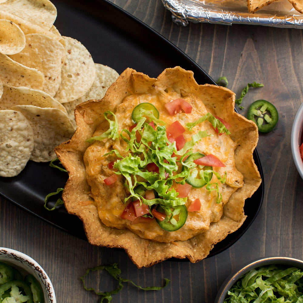 McCormick Cheesy Taco Seasoning blend enhances quick dips and snacks