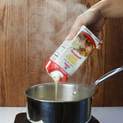 McCormick Chicken Gravy added to pot pie as creamy base