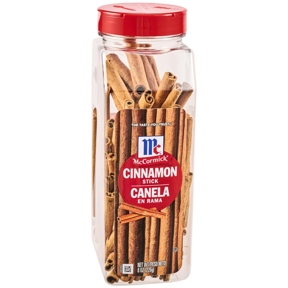 McCormick Cinnamon Sticks aroma enhances warm beverages with inviting cinnamon notes