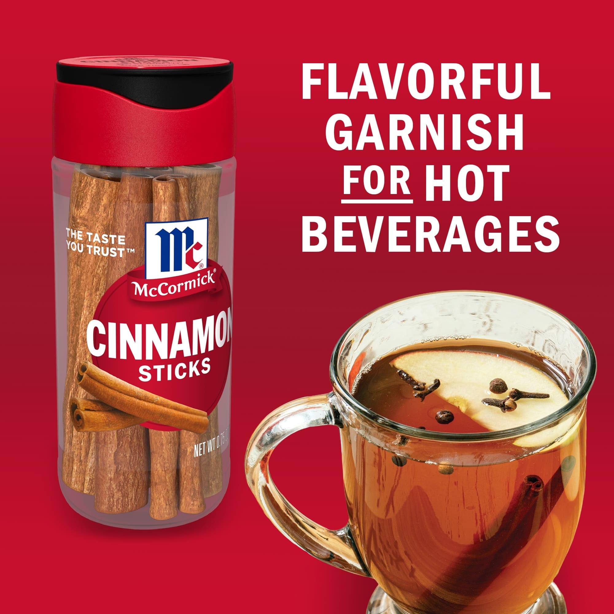 McCormick Cinnamon Sticks enhance Indian curries with depth.