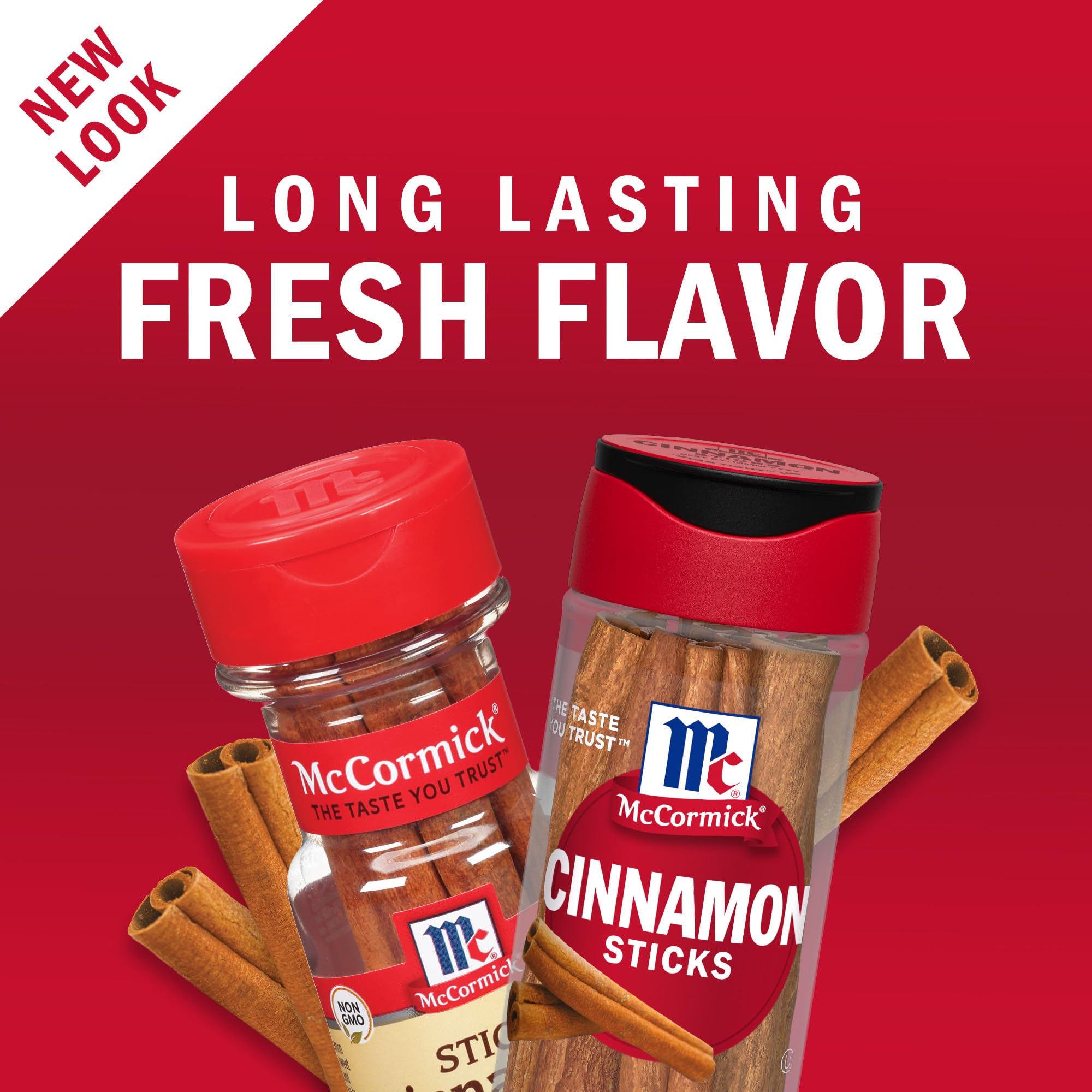 A mug with McCormick Cinnamon Sticks infusing warm aroma.