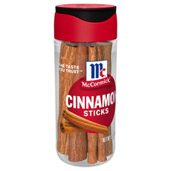 McCormick Cinnamon Sticks inner bark origin adds warmth