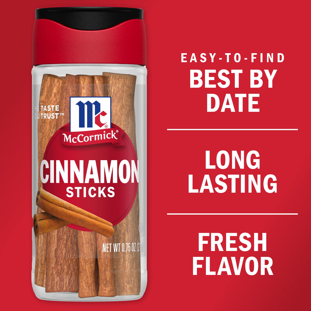 McCormick Cinnamon Sticks poach fruit for gentle sweetness