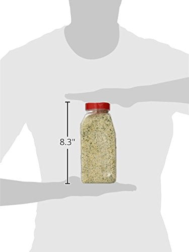 McCormick coarse grind garlic salt with parsley pasta dinner flavor.