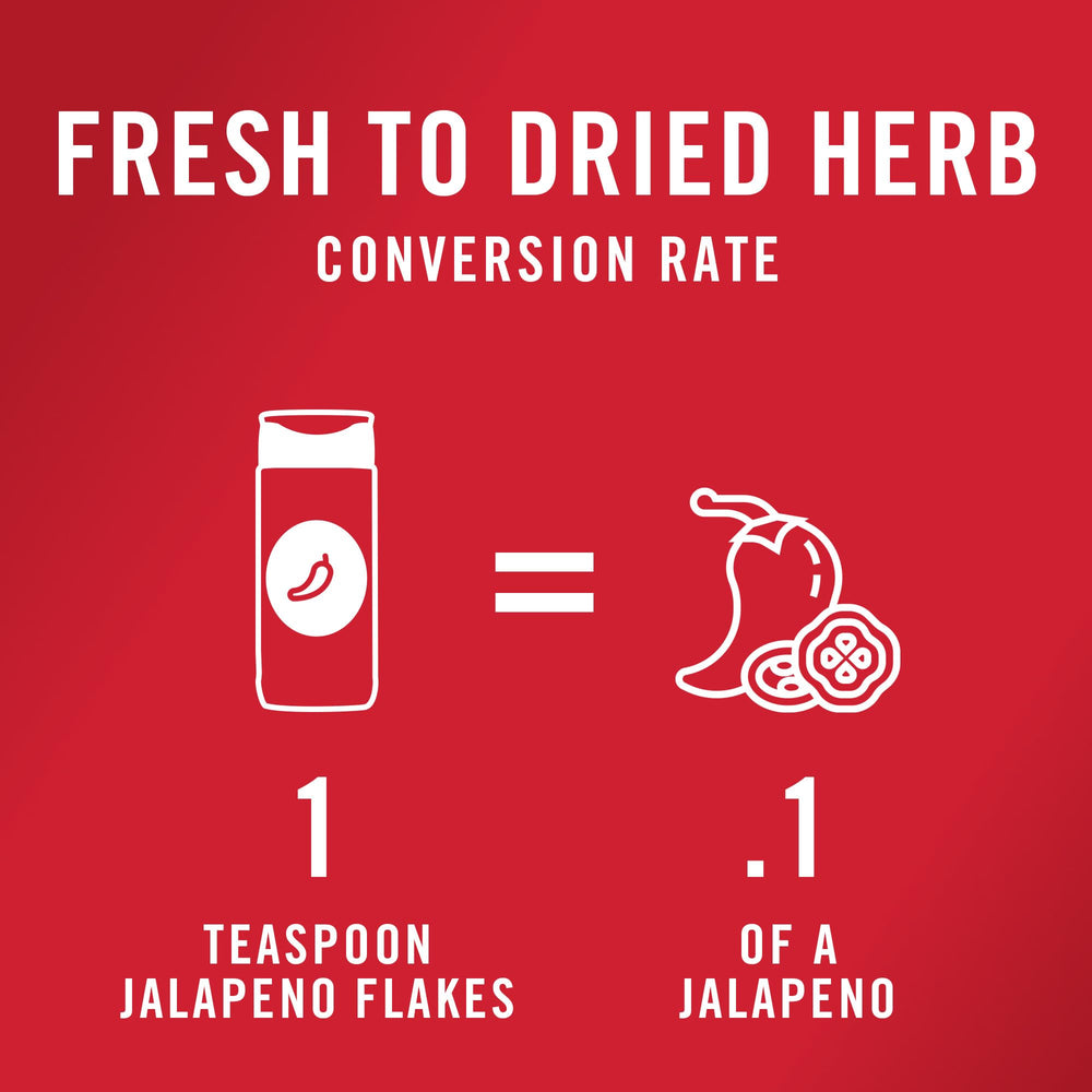 McCormick Crushed Jalapeño Pepper on nachos, bold topping.