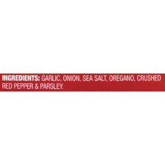 McCormick crushed red pepper seasoning with spoon-dispense demonstrates convenient shake-on flavor