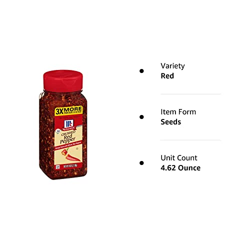 McCormick Crushed Red Pepper added to soups brightens aroma
