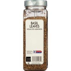 McCormick Culinary Basil Leaves shaker provides convenient, ready-to-use dried basil.