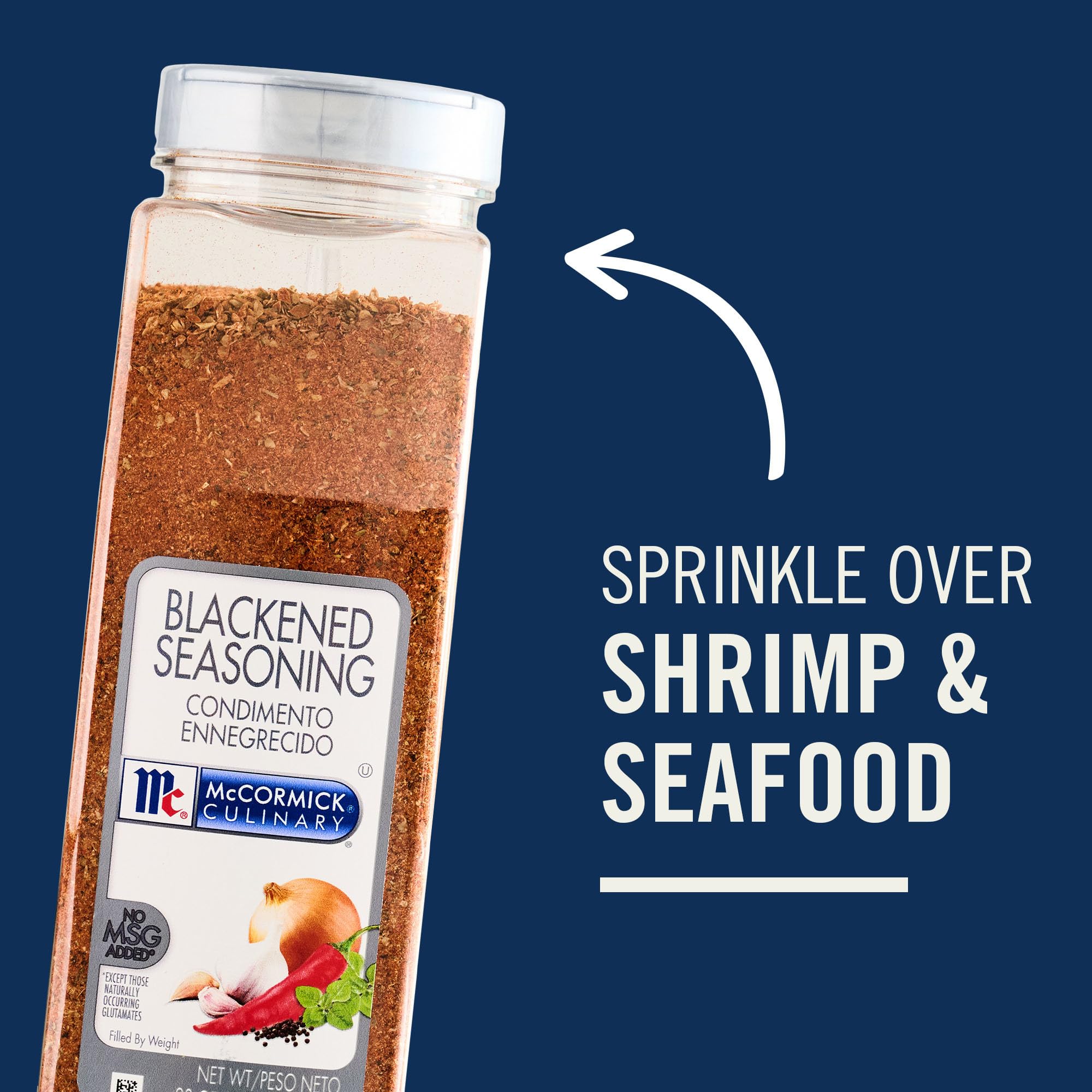 Roasted nuts enhanced by McCormick Culinary Blackened Seasoning for extra kick