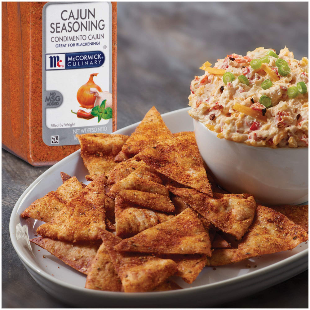 Jambalaya with McCormick Culinary Cajun Seasoning delivering Cajun warmth.