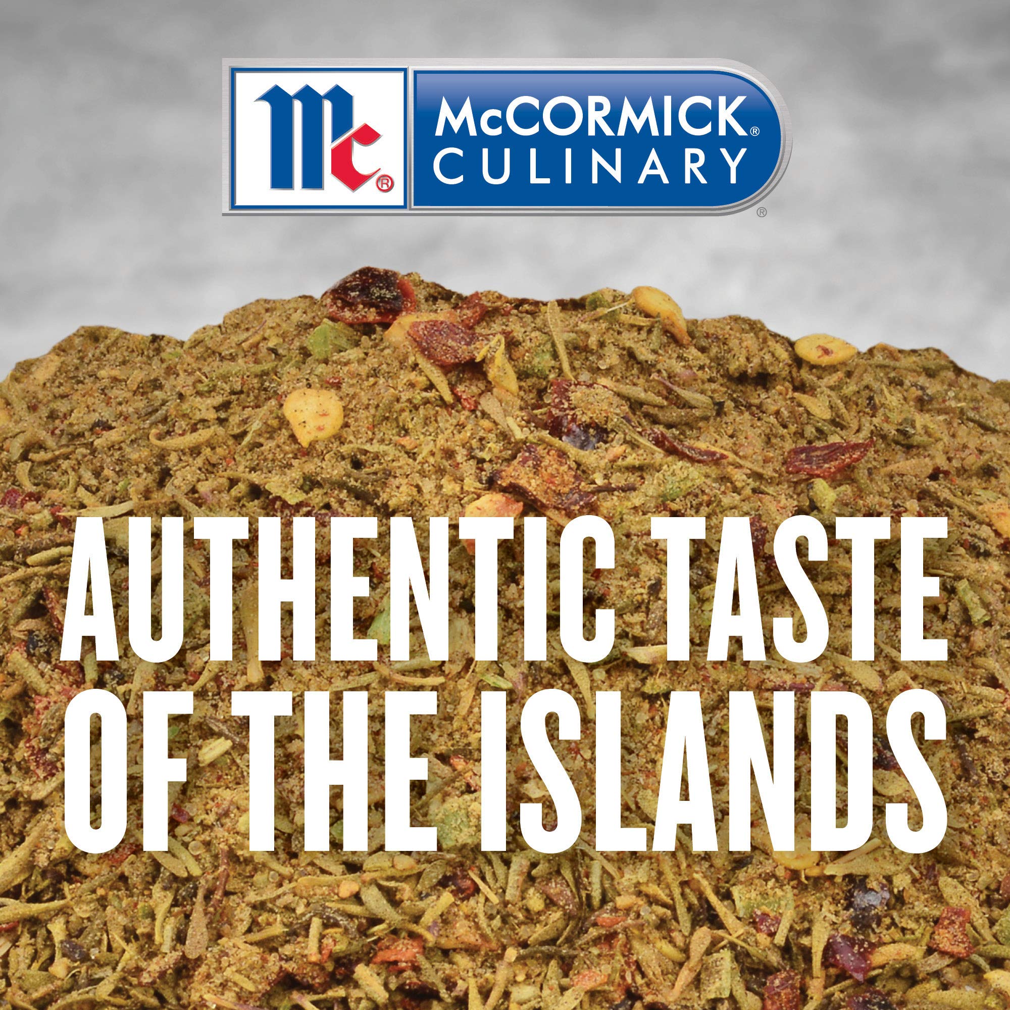 Seasoned meat with jerk blend delivers tropical, peppery notes.