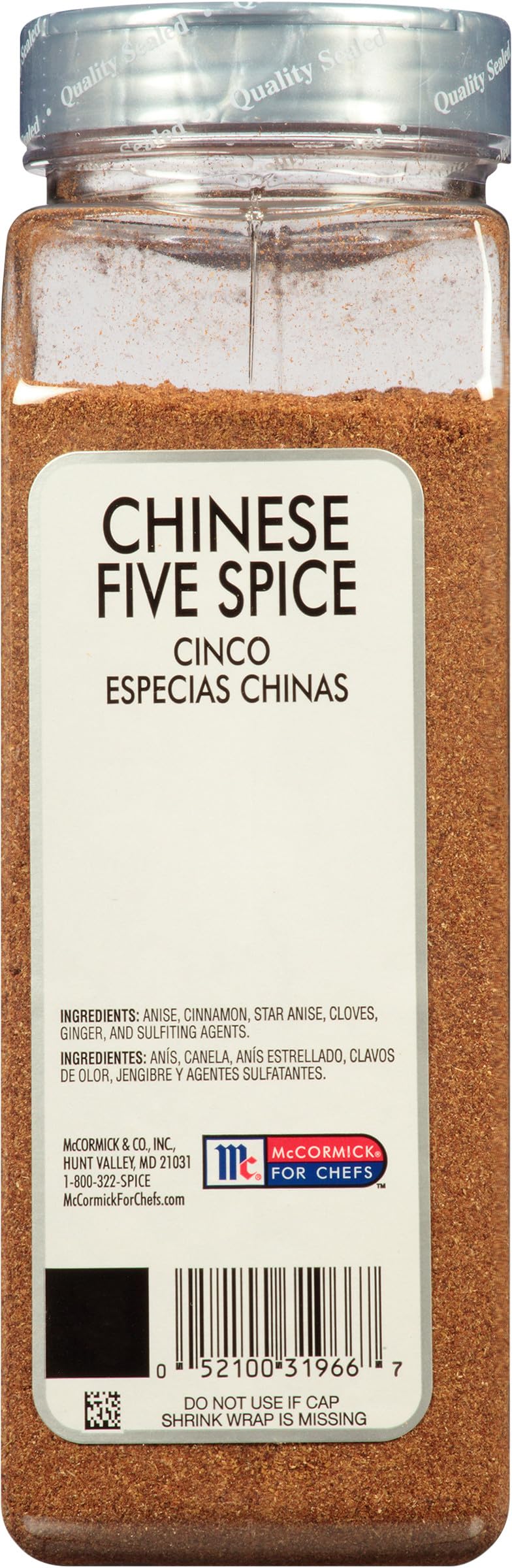 Wok-cooked chicken with vegetables seasoned by McCormick Five Spice for balanced aroma.