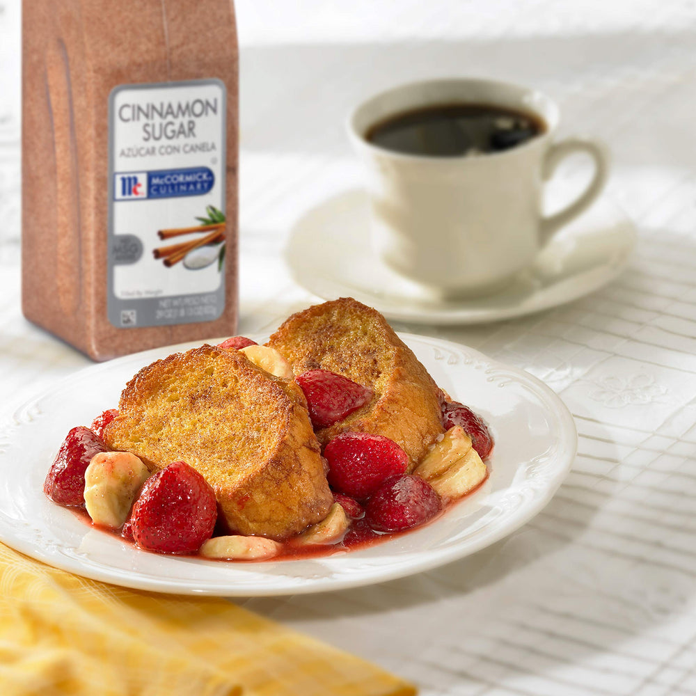 Fruits like apples brighten with McCormick Culinary Cinnamon Sugar