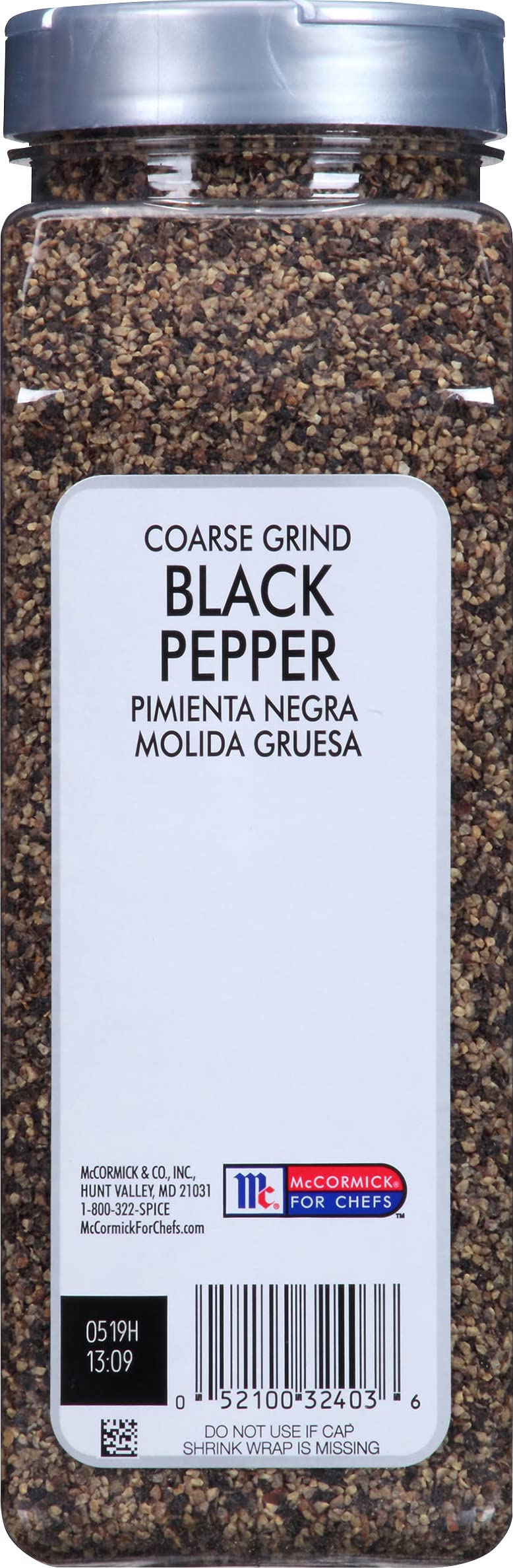 McCormick peppercorns close-up highlights ripened berries for robust flavor.