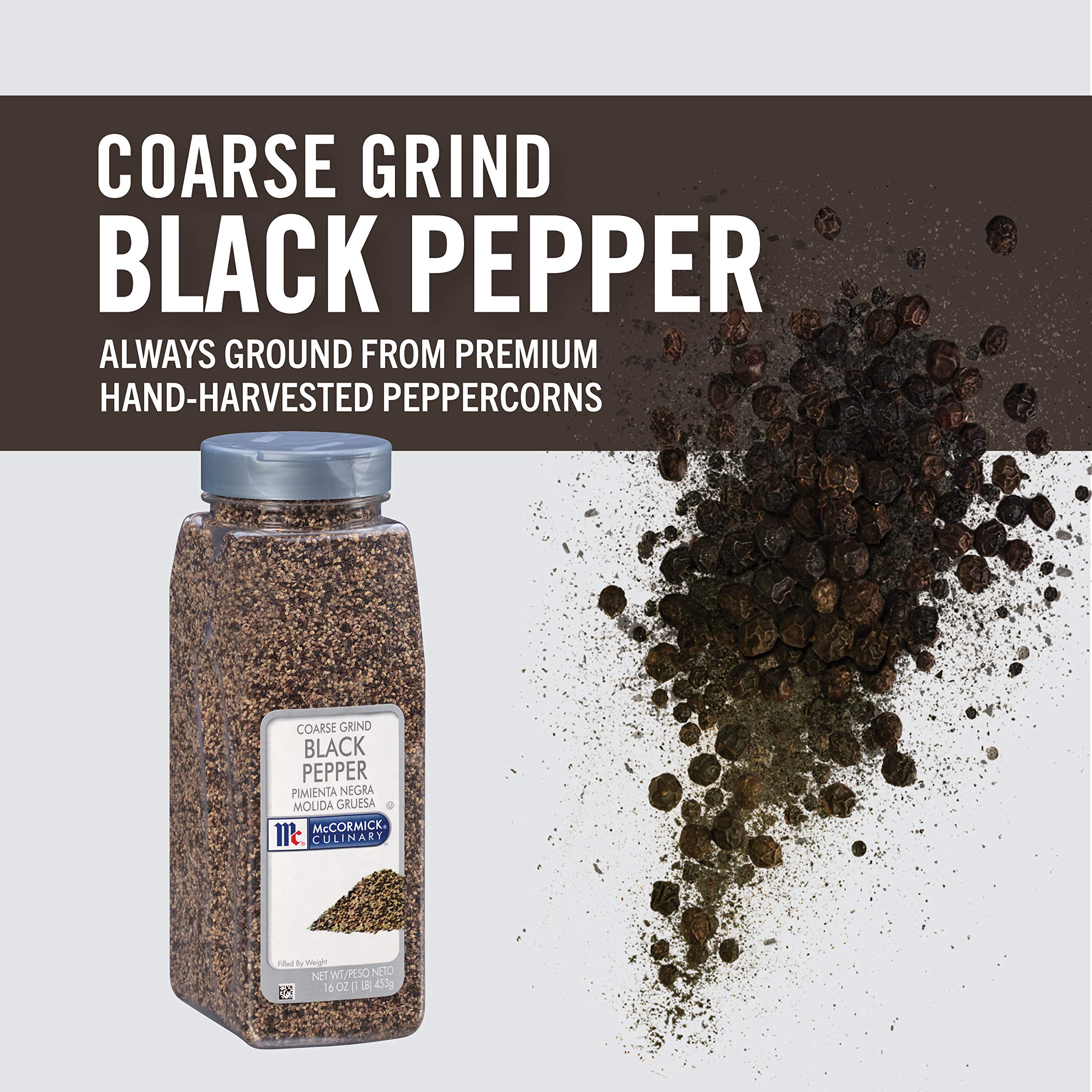 McCormick coarse pepper over roasted vegetables adds zing and depth.