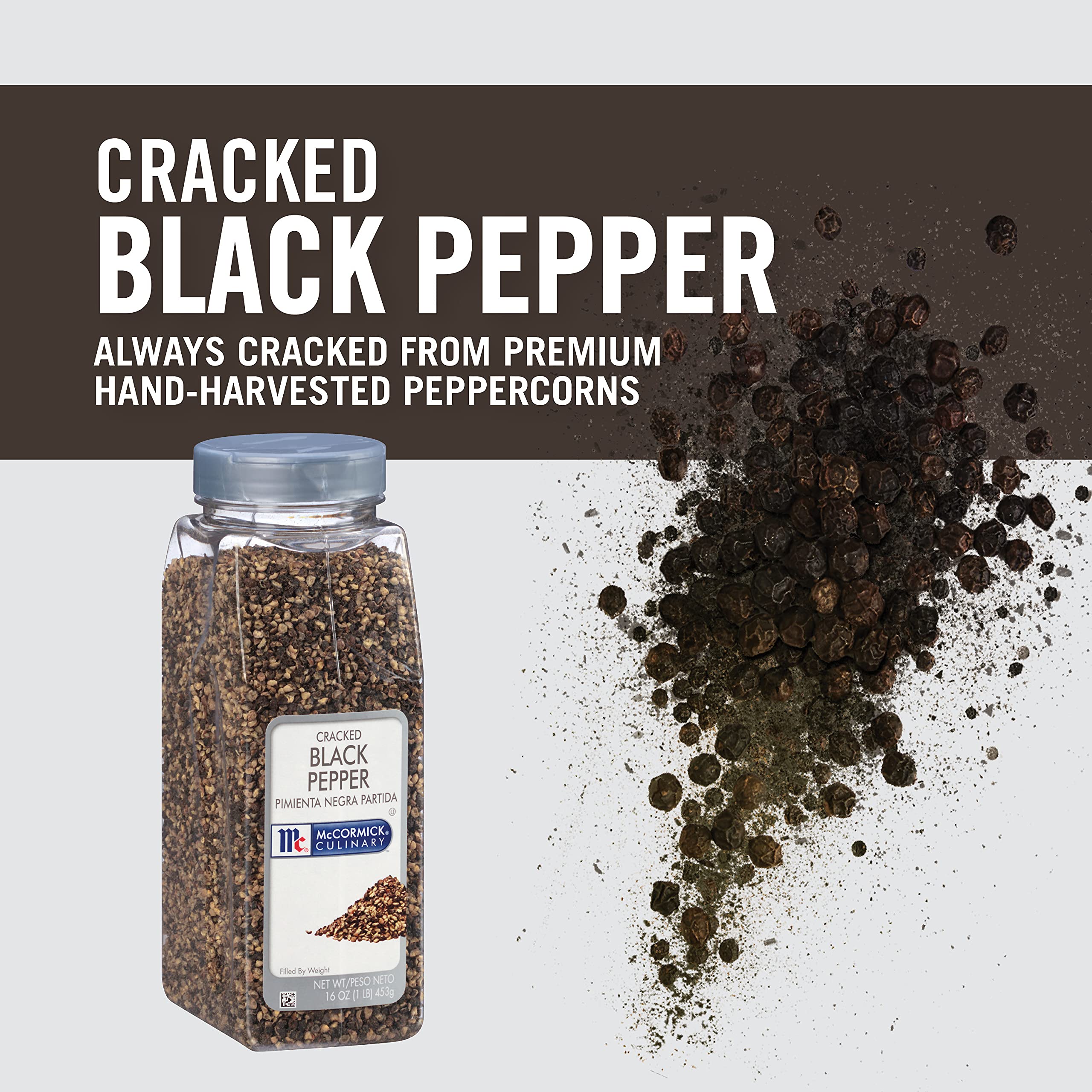 McCormick Culinary cracked pepper on stir-fries enhances aroma and boldness.