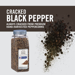 McCormick Culinary cracked pepper on stir-fries enhances aroma and boldness.