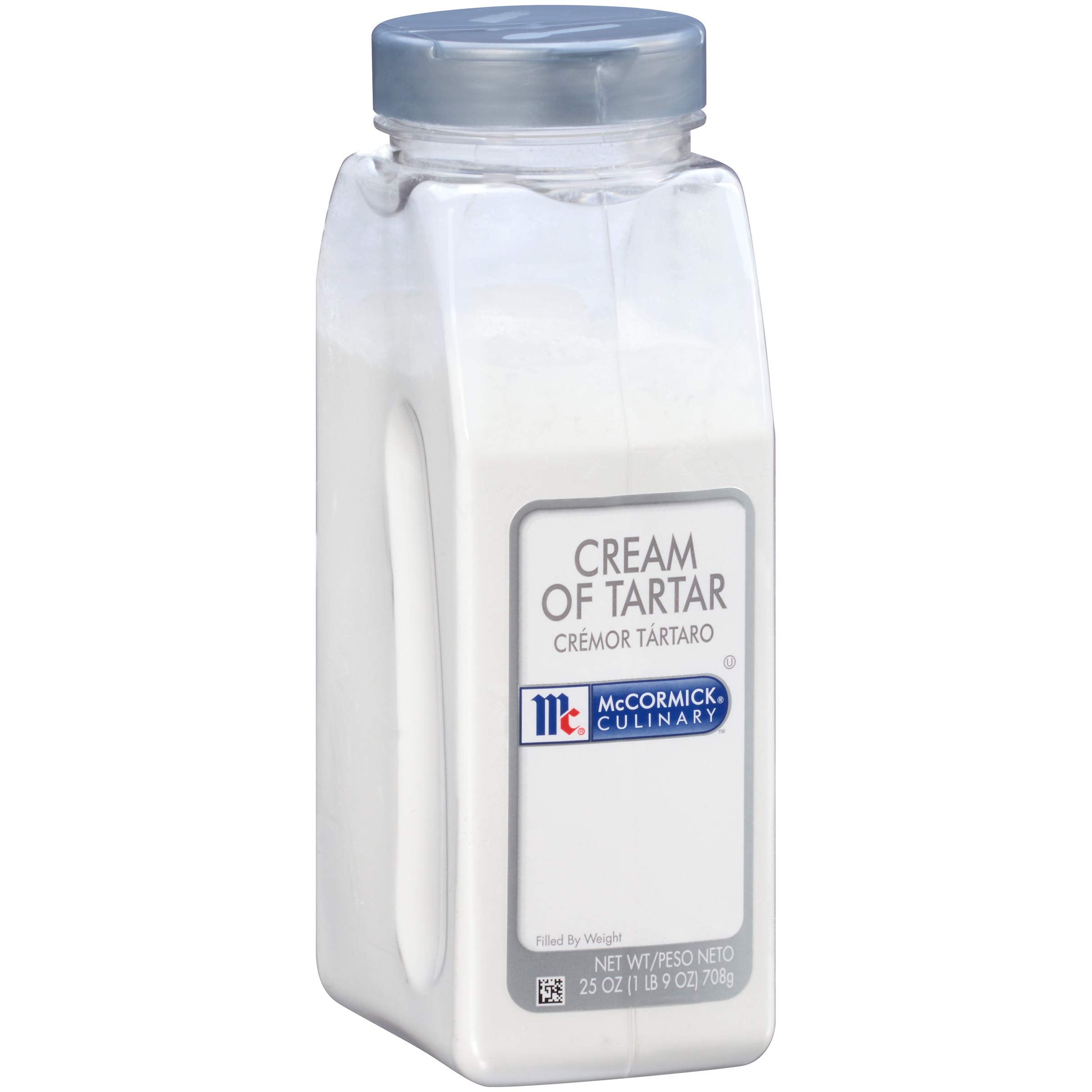 McCormick Culinary Cream of Tartar bottle dispensing for precise measurements in busy kitchens.