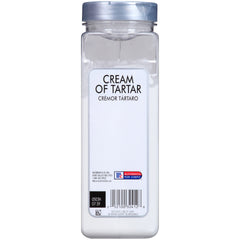 McCormick Culinary Cream of Tartar stabilizes egg whites for fluffy meringues and soufflés.