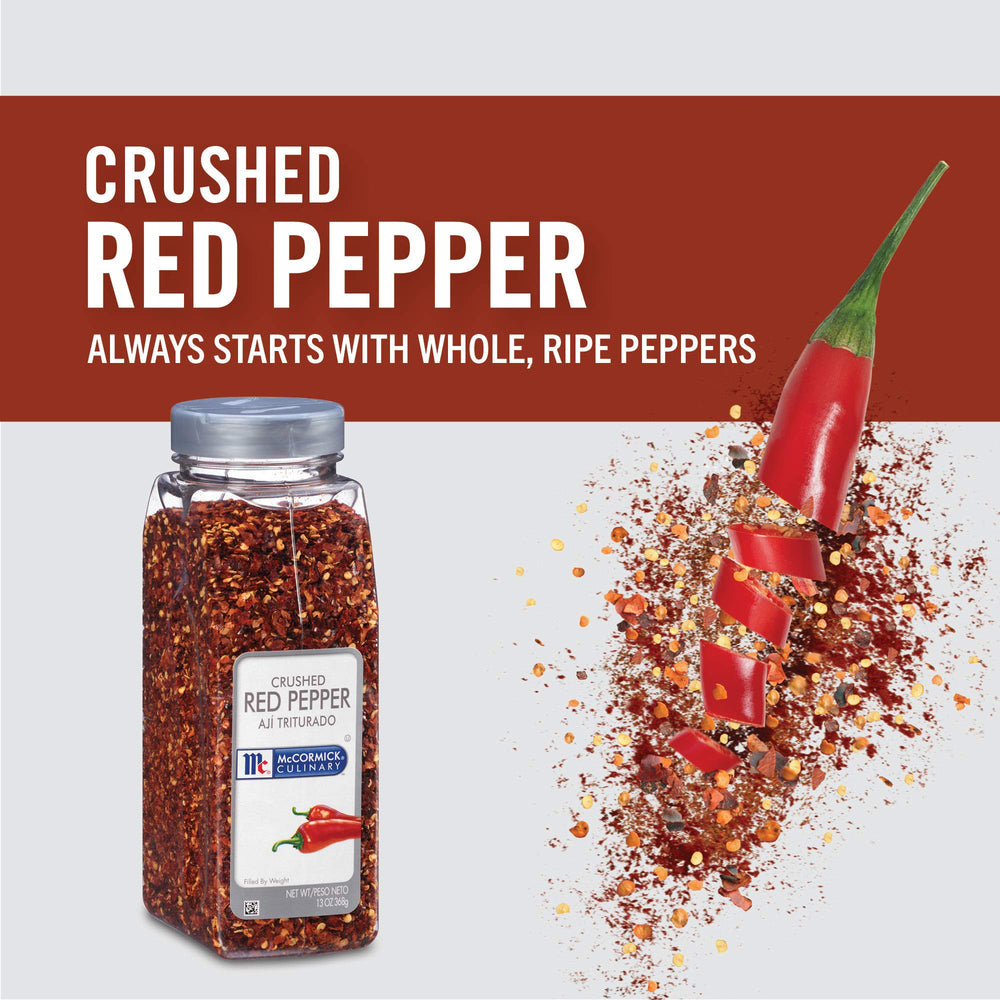 Beef or pork seasoned with red pepper flakes for warm, robust flavor