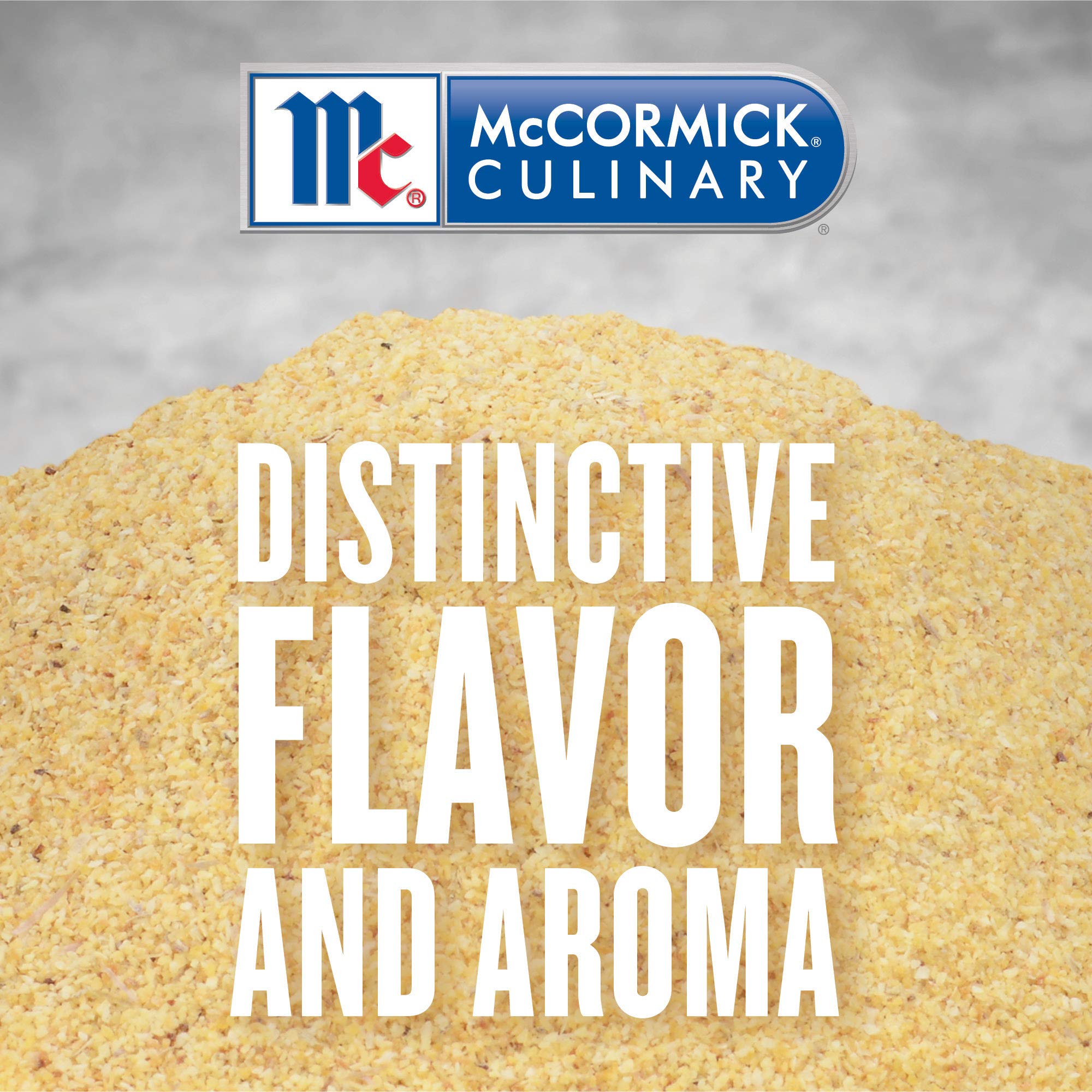 McCormick Culinary granulated garlic bread-seasoning elevates garlic bread, knots, and loaves.