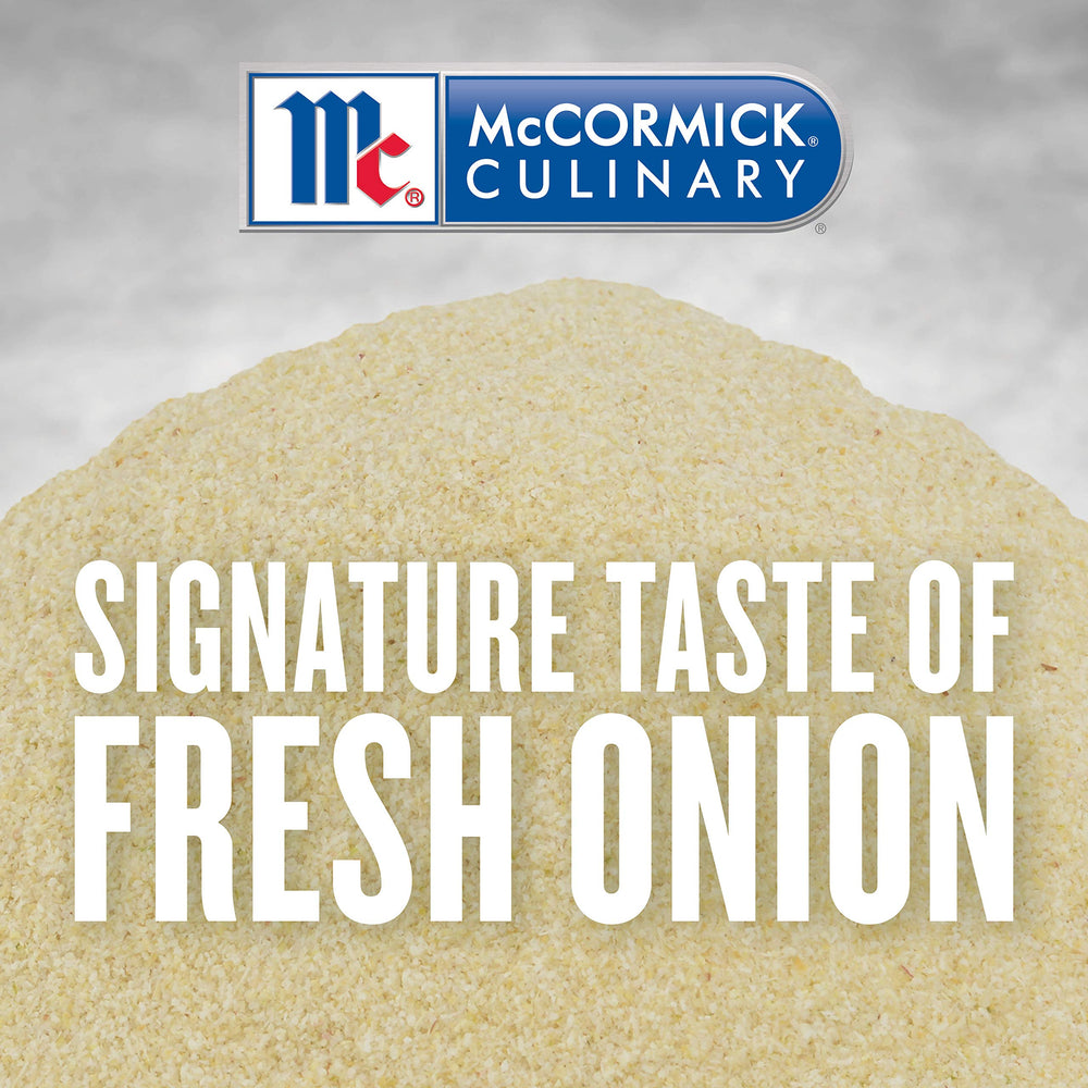 McCormick Culinary granulated onion shaker ready to season meals