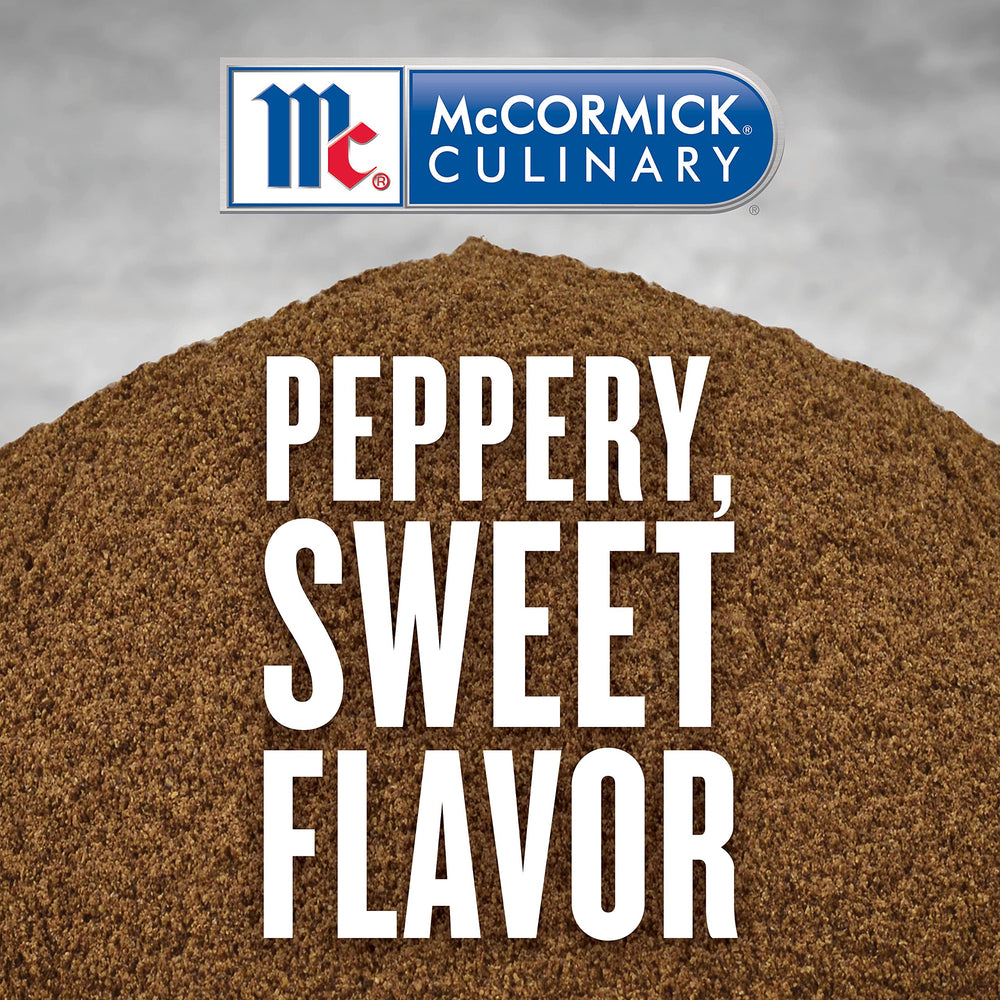 Restaurant-quality flavor from McCormick Culinary Ground Allspice in everyday cooking.