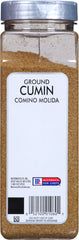 McCormick Culinary ground cumin pour jar for even sprinkling.