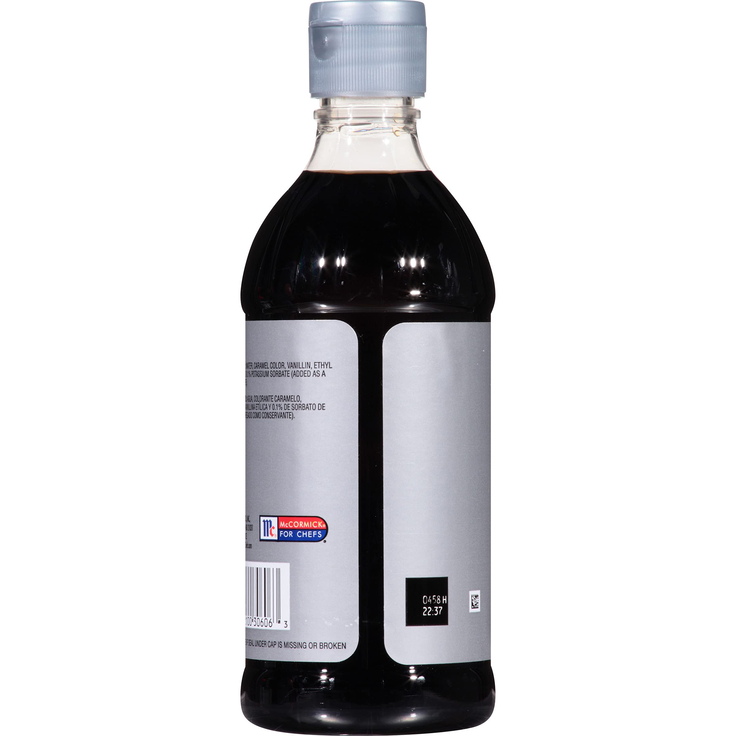 McCormick Culinary Imitation Vanilla pour captures aroma ideal for batters and desserts.