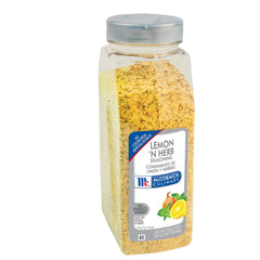 McCormick Culinary Lemon 'N Herb seasoning bulk container for kitchen use