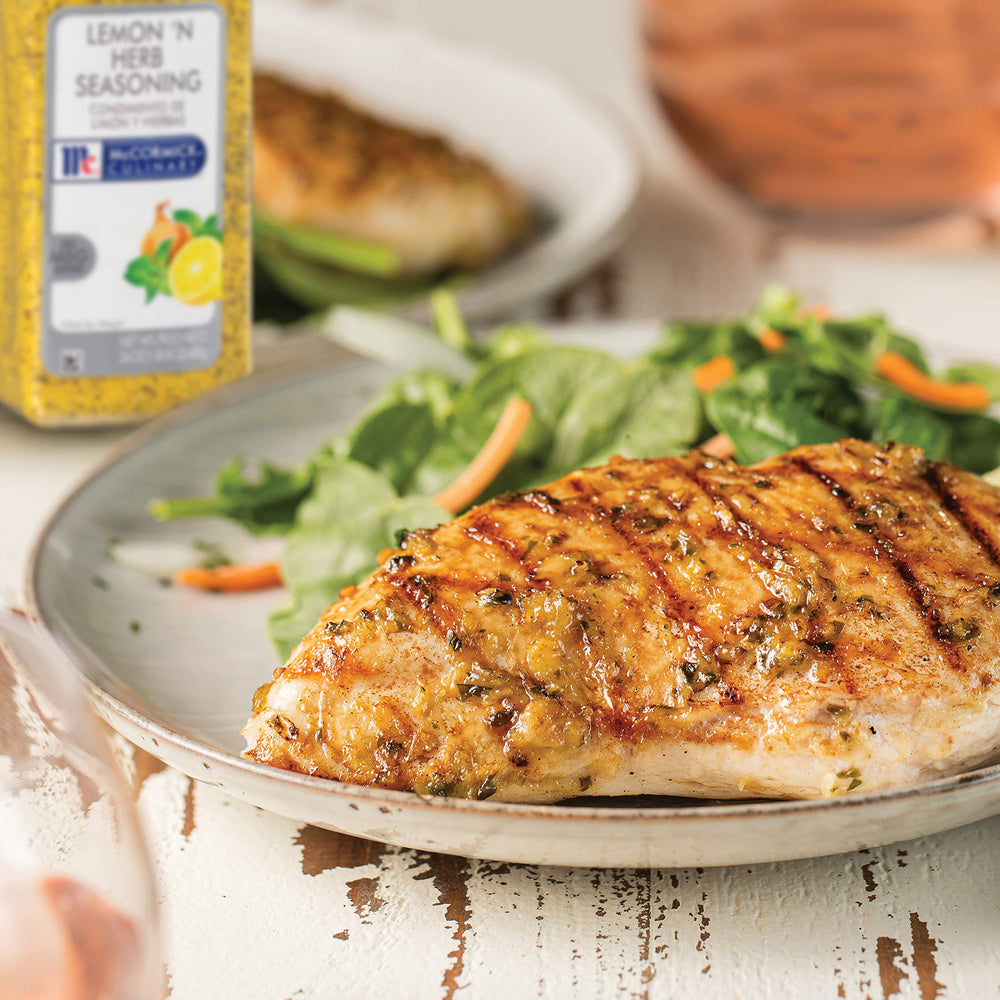 McCormick Culinary Lemon 'N Herb complements tuna salad and seafood dishes
