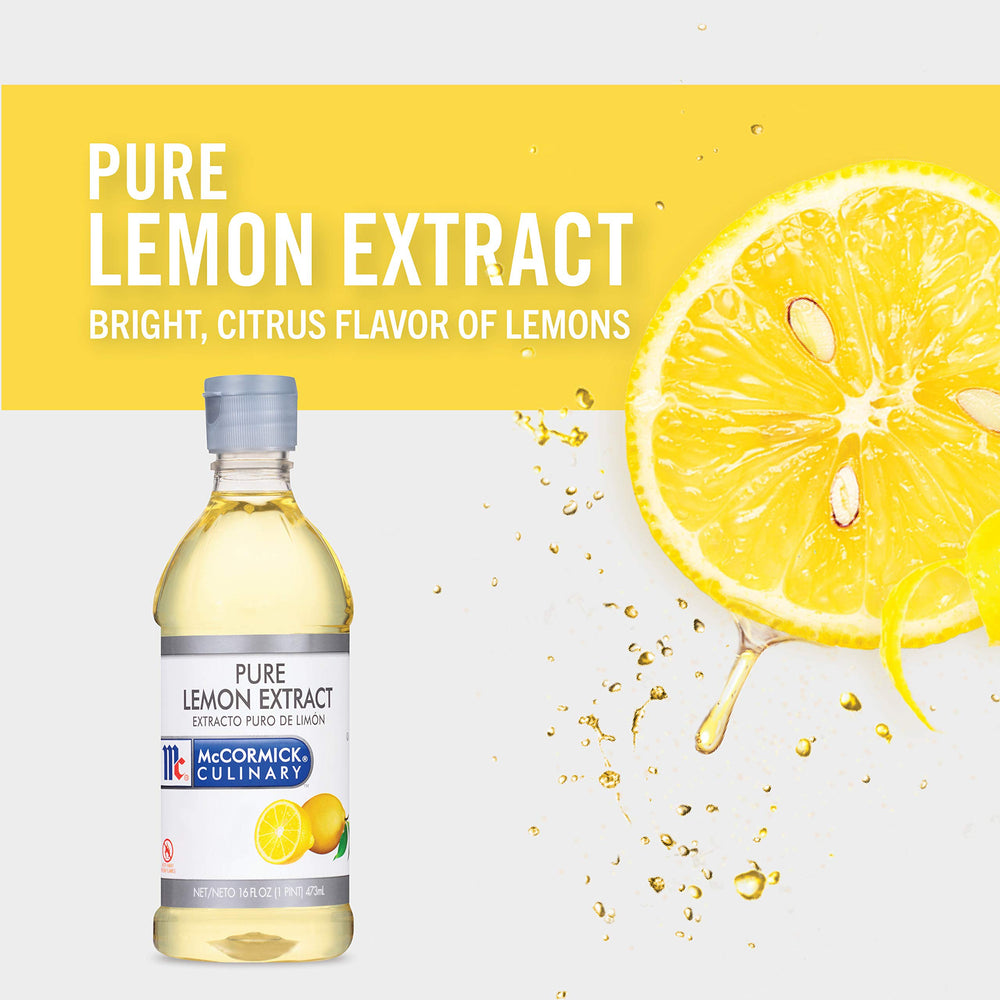 Lemon custard whisked with McCormick Culinary lemon extract for crisp brightness.