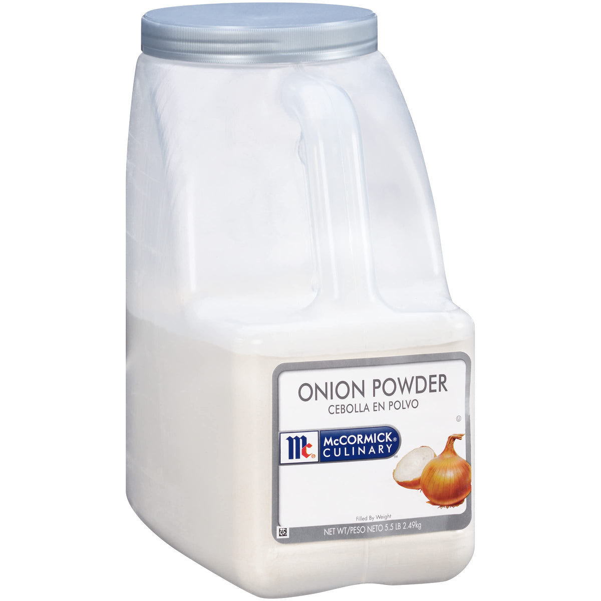 McCormick Culinary Onion Powder bulk container for efficient back-of-house seasoning.