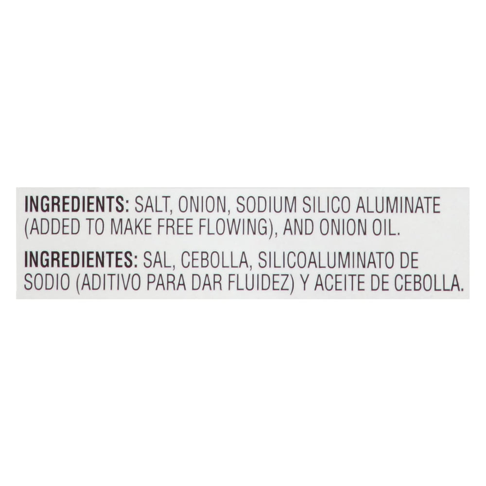 McCormick Culinary Onion Salt seasoning for proteins like chicken and fish